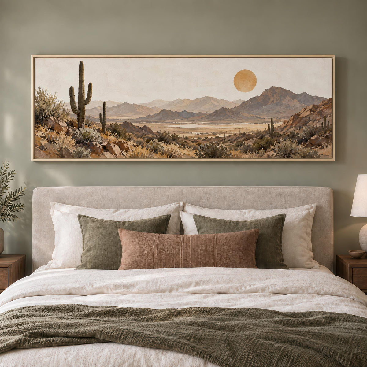 Desert Garden Canvas Print Wall Art - Melrose Editions
