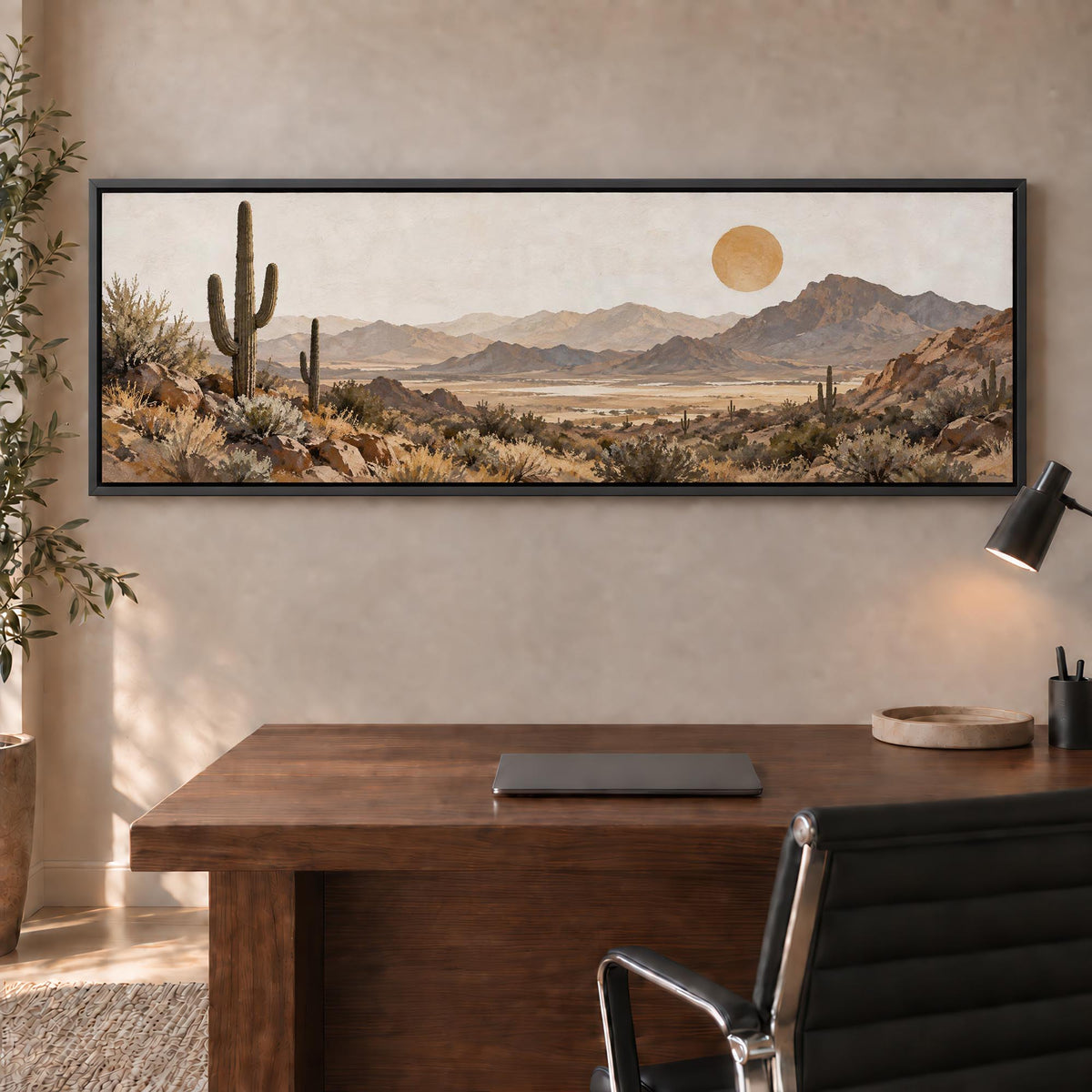 Desert Garden Canvas Print Wall Art - Melrose Editions