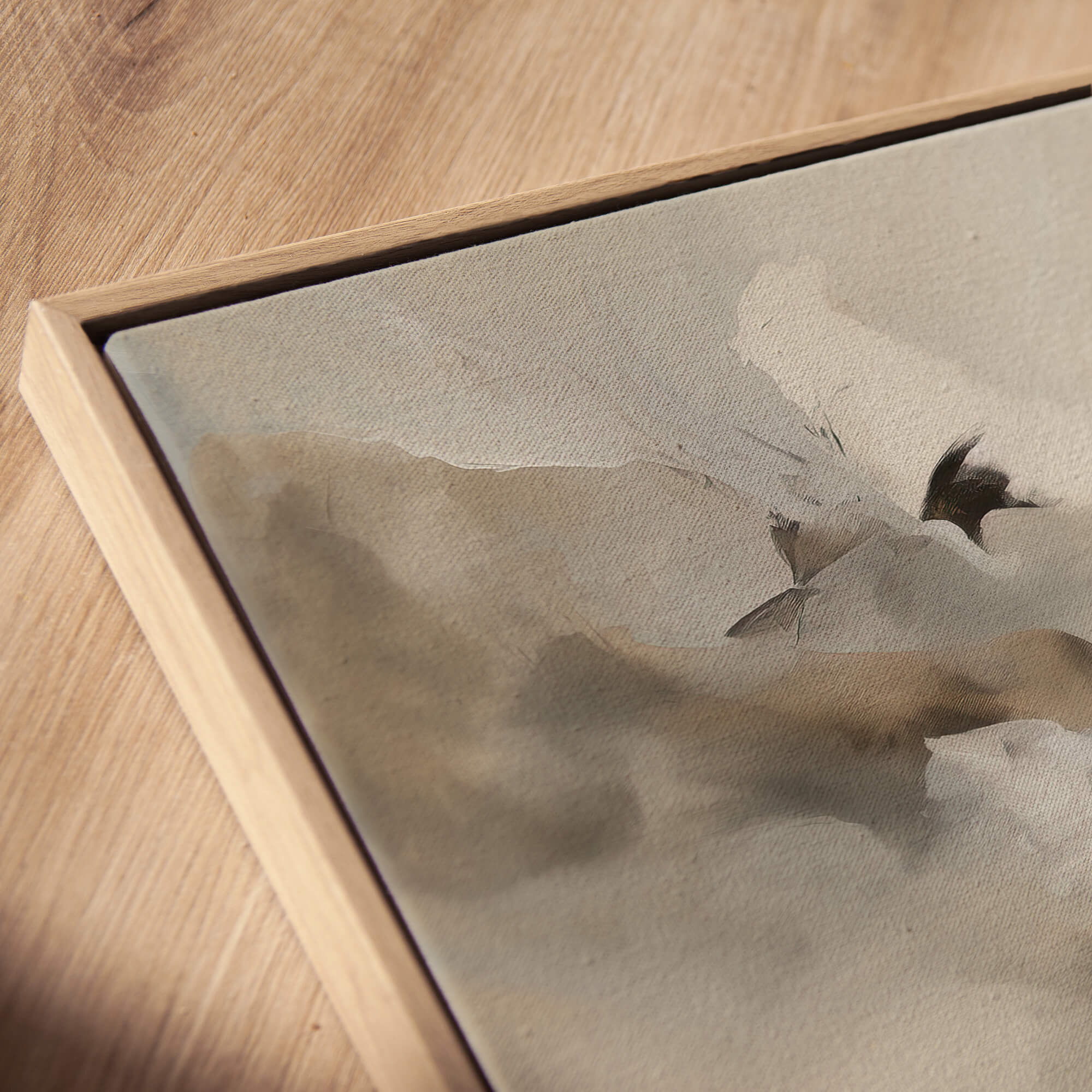 Drift Framed Canvas Wall Art - Melrose Editions