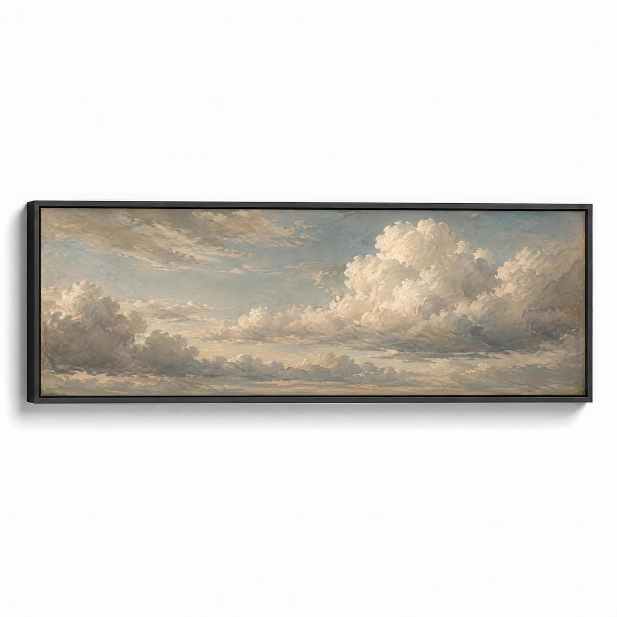 Drifting Light Canvas Print Black Wall Art - Melrose Editions