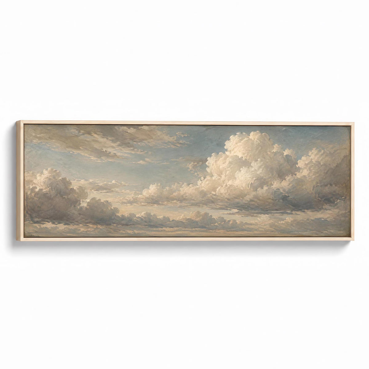 Drifting Light Canvas Print Natural Wall Art - Melrose Editions