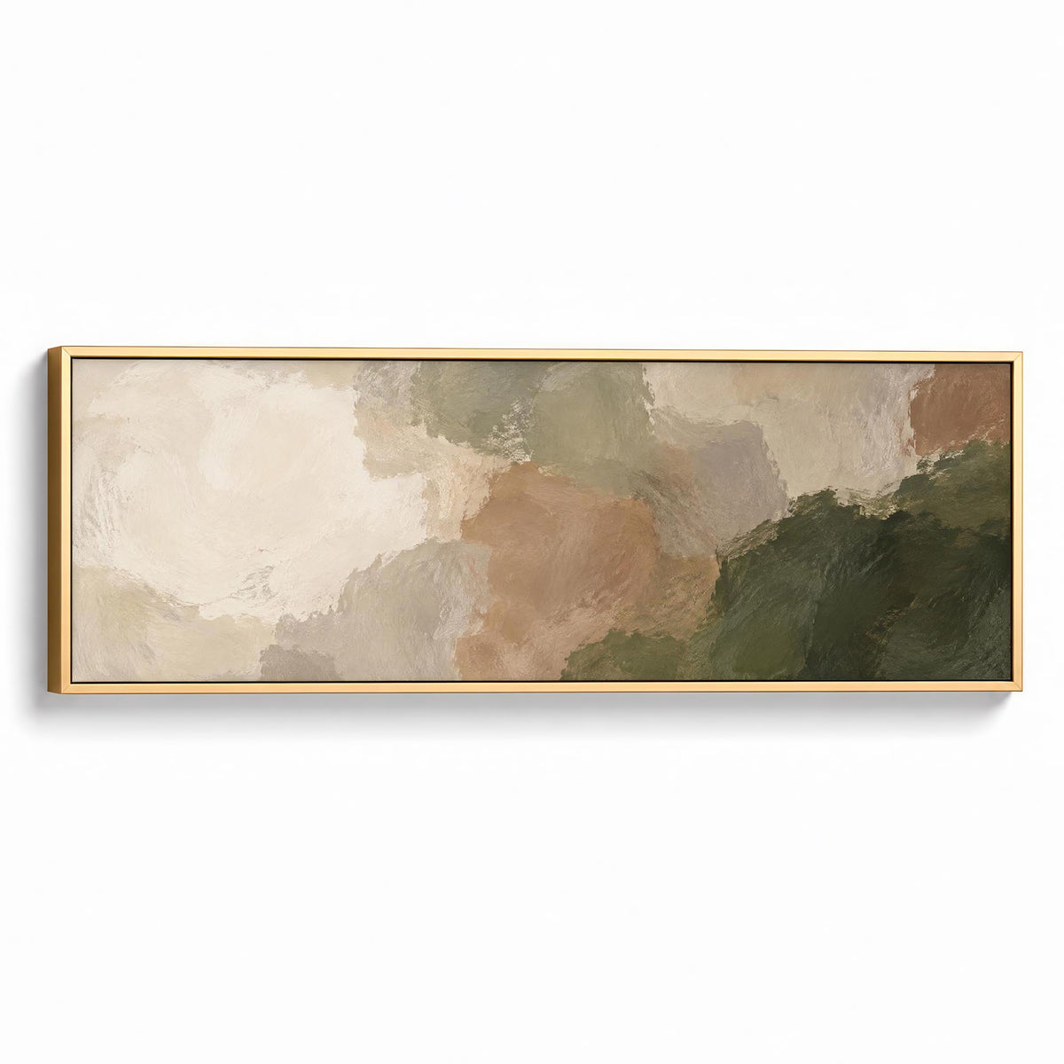 Earth Fragments Canvas Print Gold Wall Art - Melrose Editions