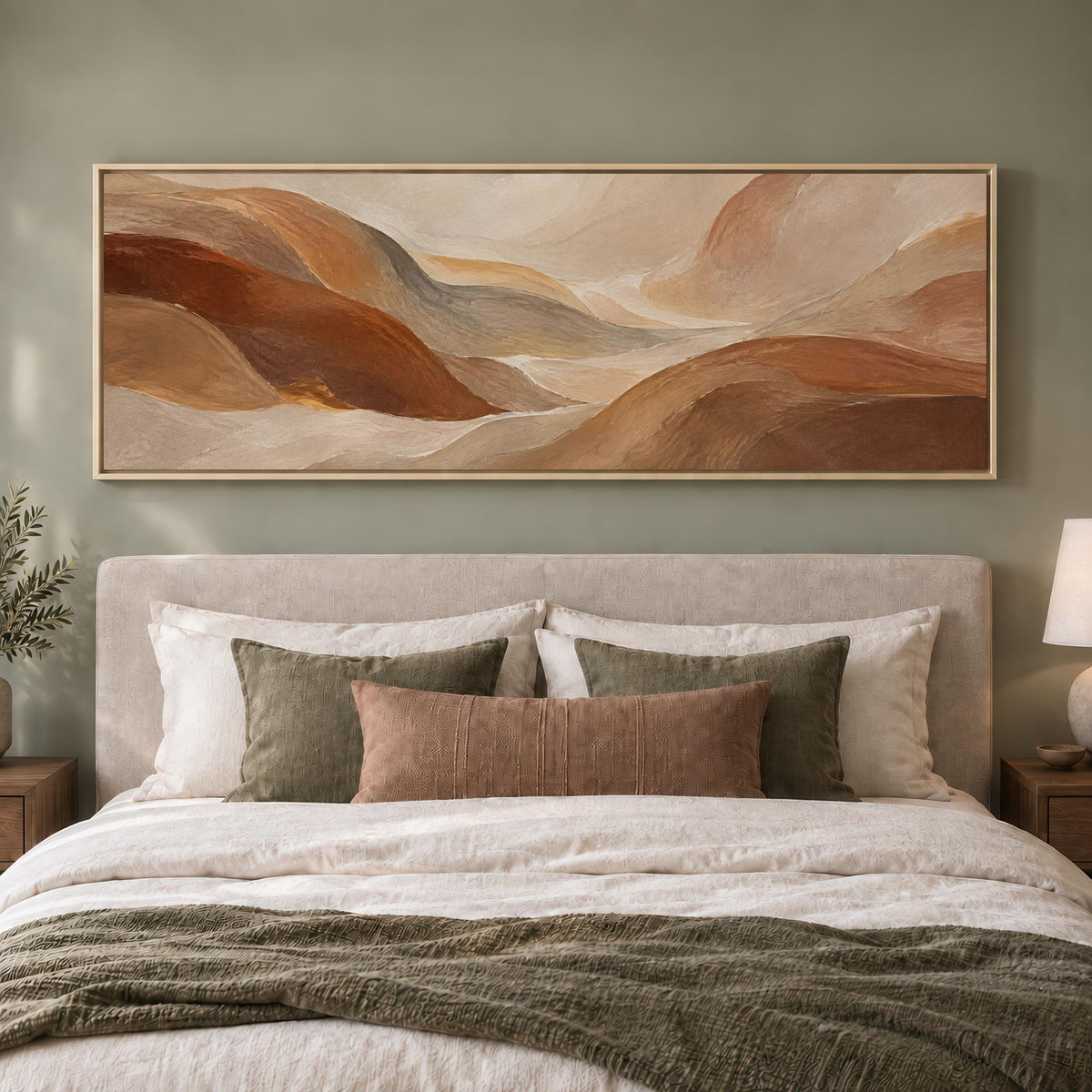 Earthen Motion Canvas Print Wall Art - Melrose Editions