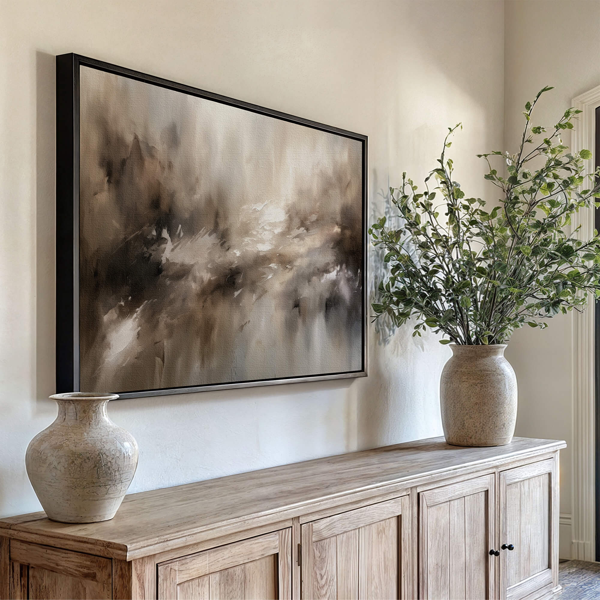Ember Framed Canvas Wall Art - Melrose Editions