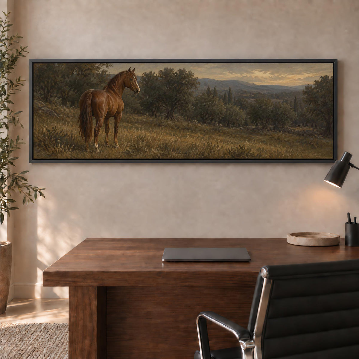 Equine Study Canvas Print Wall Art - Melrose Editions