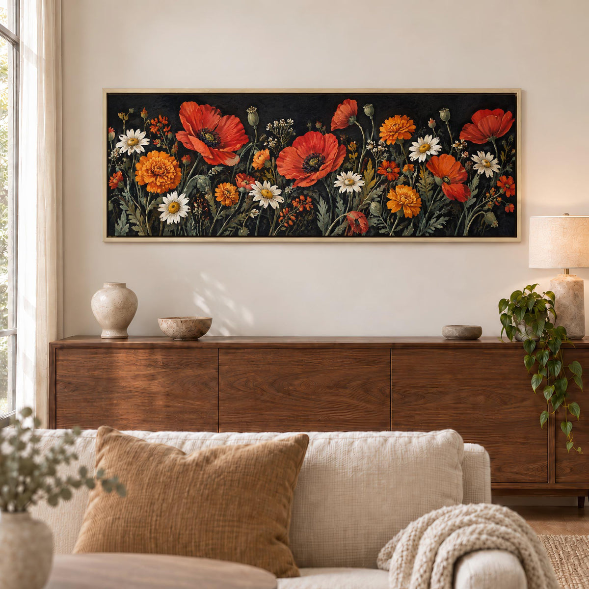 Evening Petals Canvas Print Wall Art - Melrose Editions