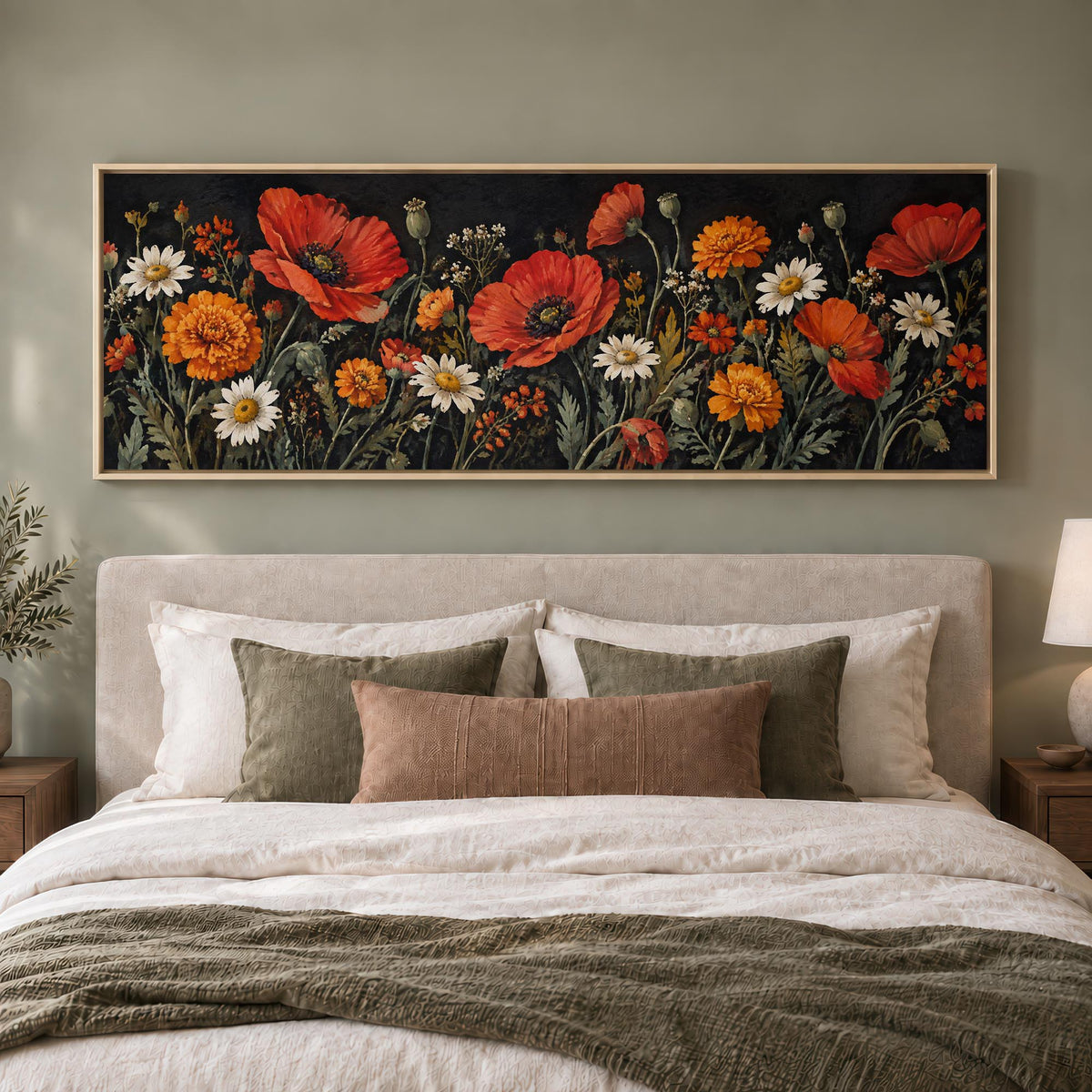 Evening Petals Canvas Print Wall Art - Melrose Editions