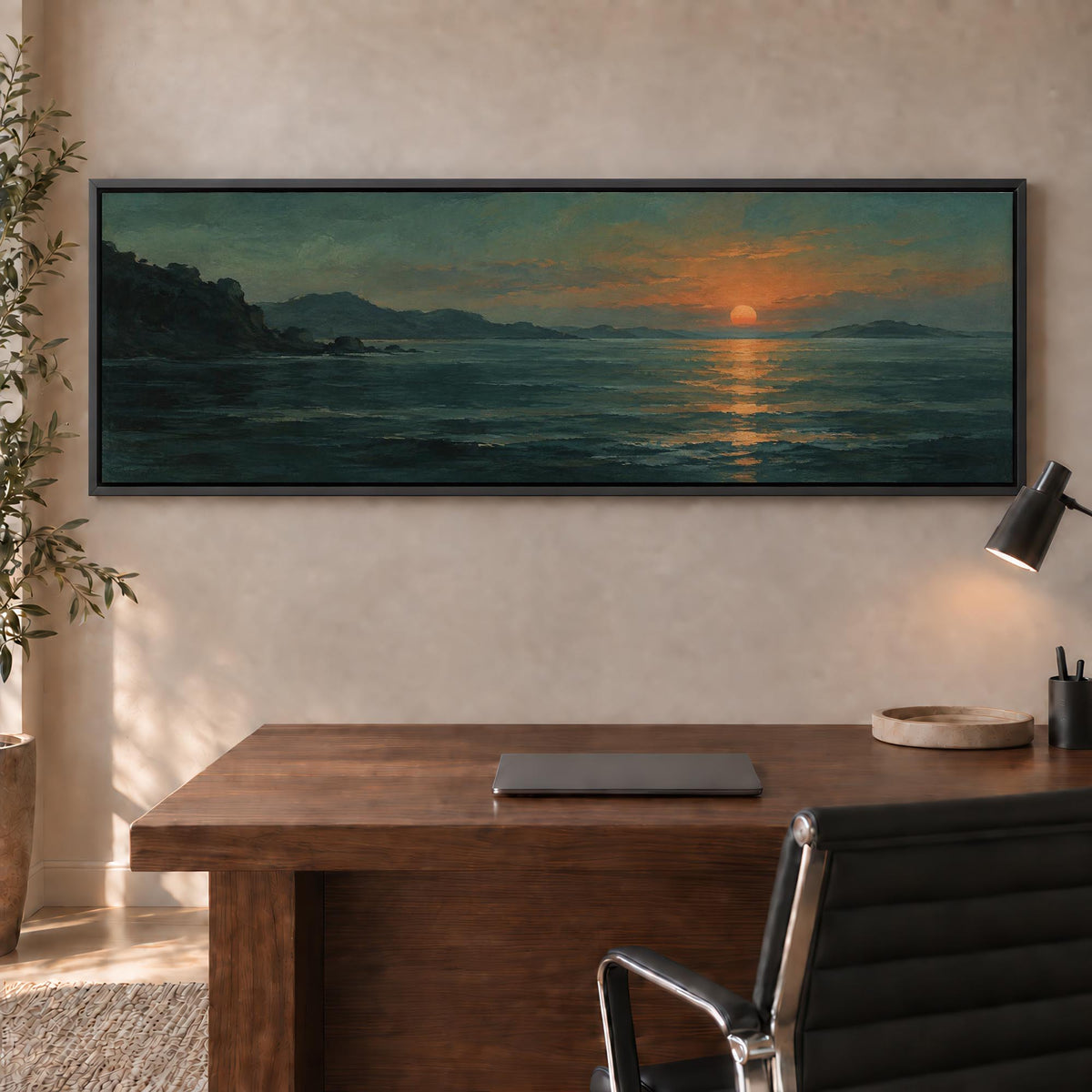 Evening Tide Canvas Print Wall Art - Melrose Editions