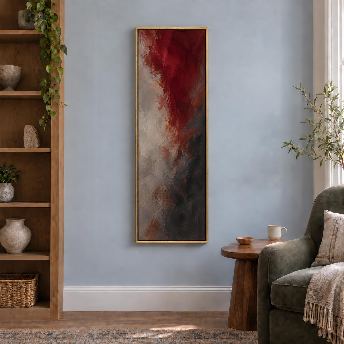 Garnet Shadows Canvas Print Wall Art - Melrose Editions
