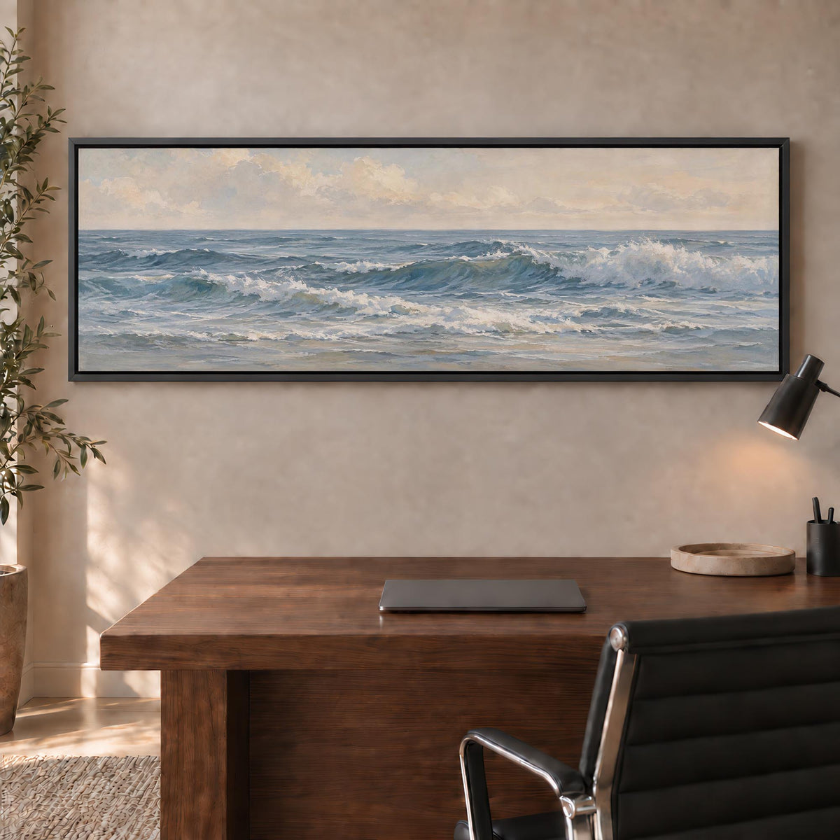 Gentle Swell Canvas Print Wall Art - Melrose Editions