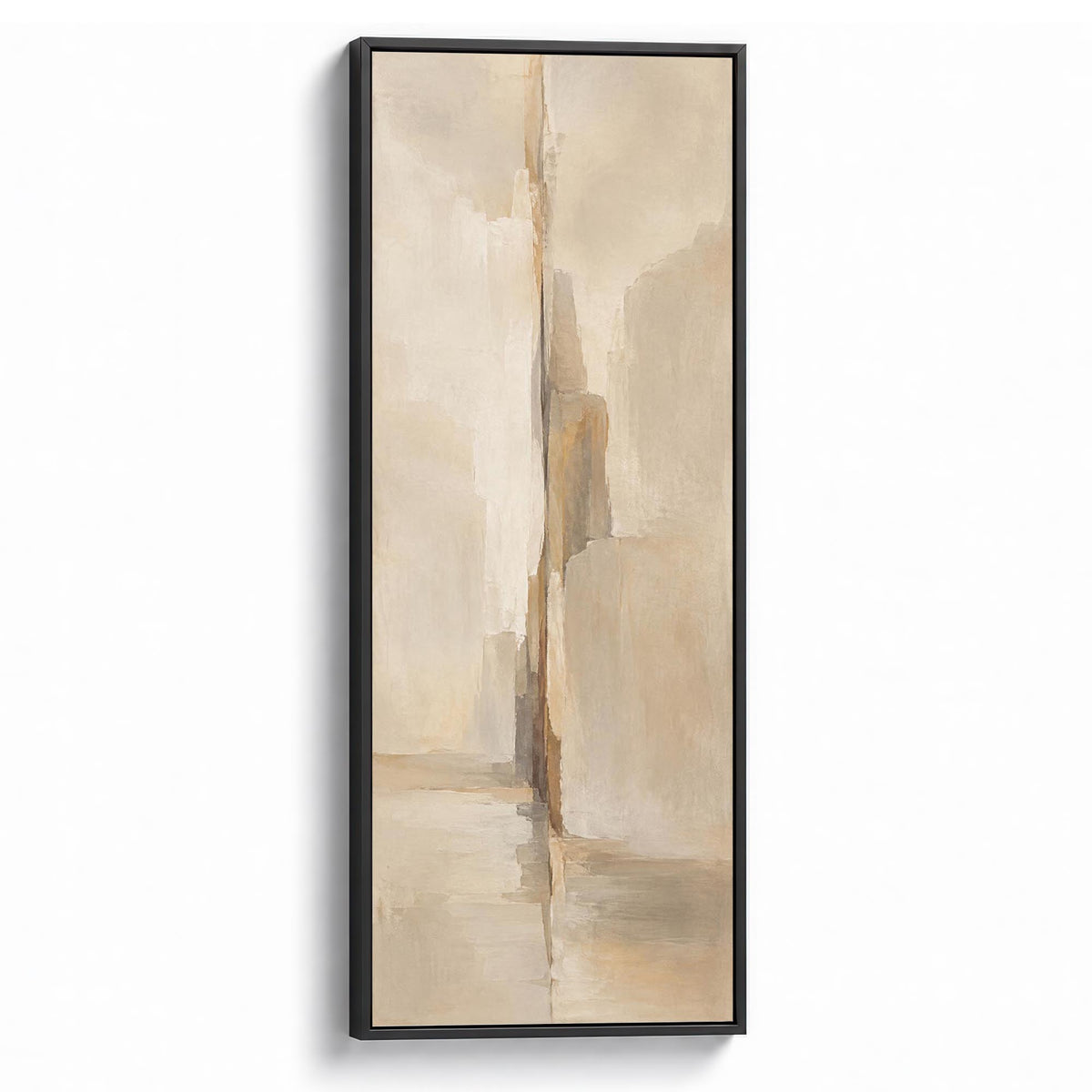 Linen Reverie Canvas Print Black Wall Art - Melrose Editions