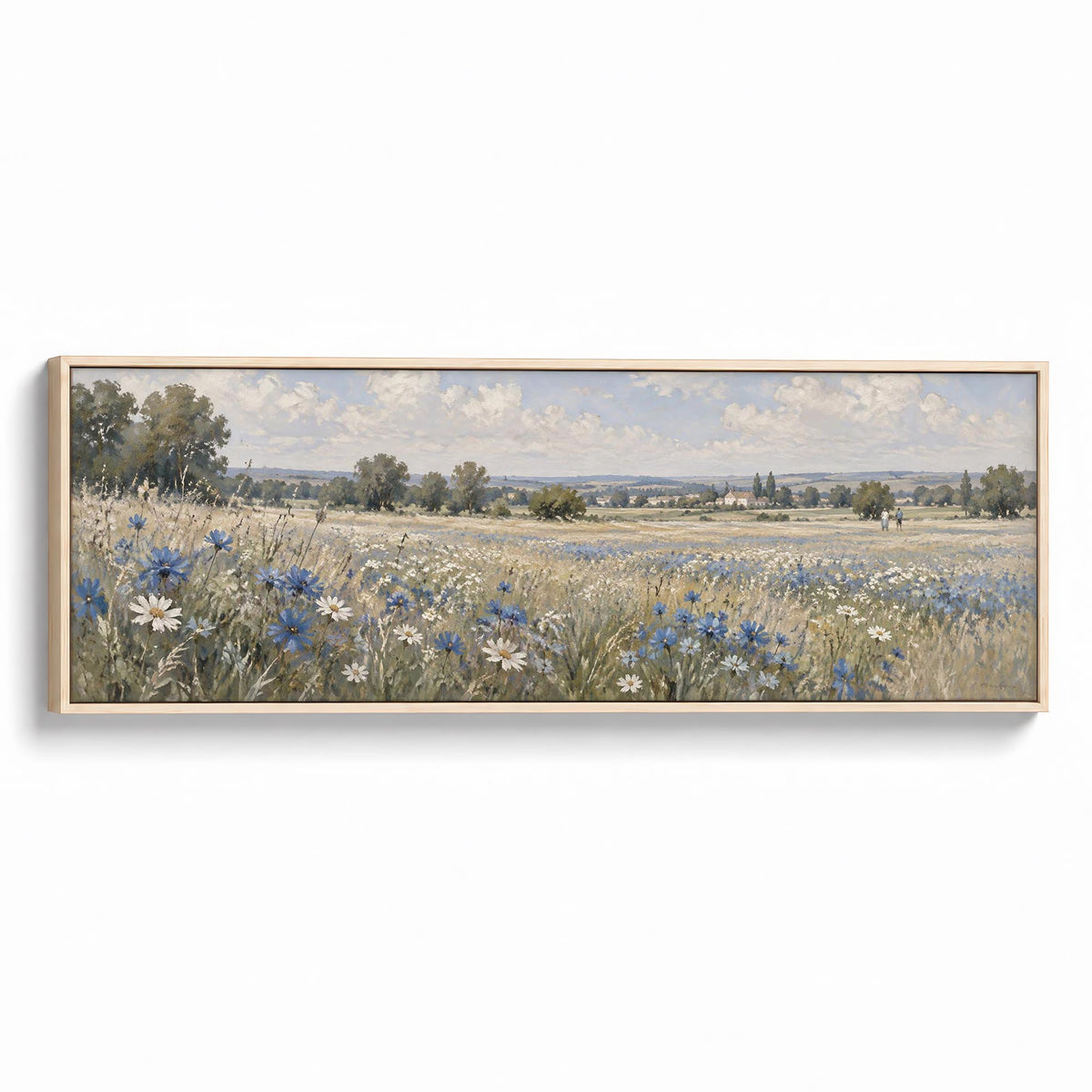 Meadow Air Canvas Print Natural Wall Art - Melrose Editions