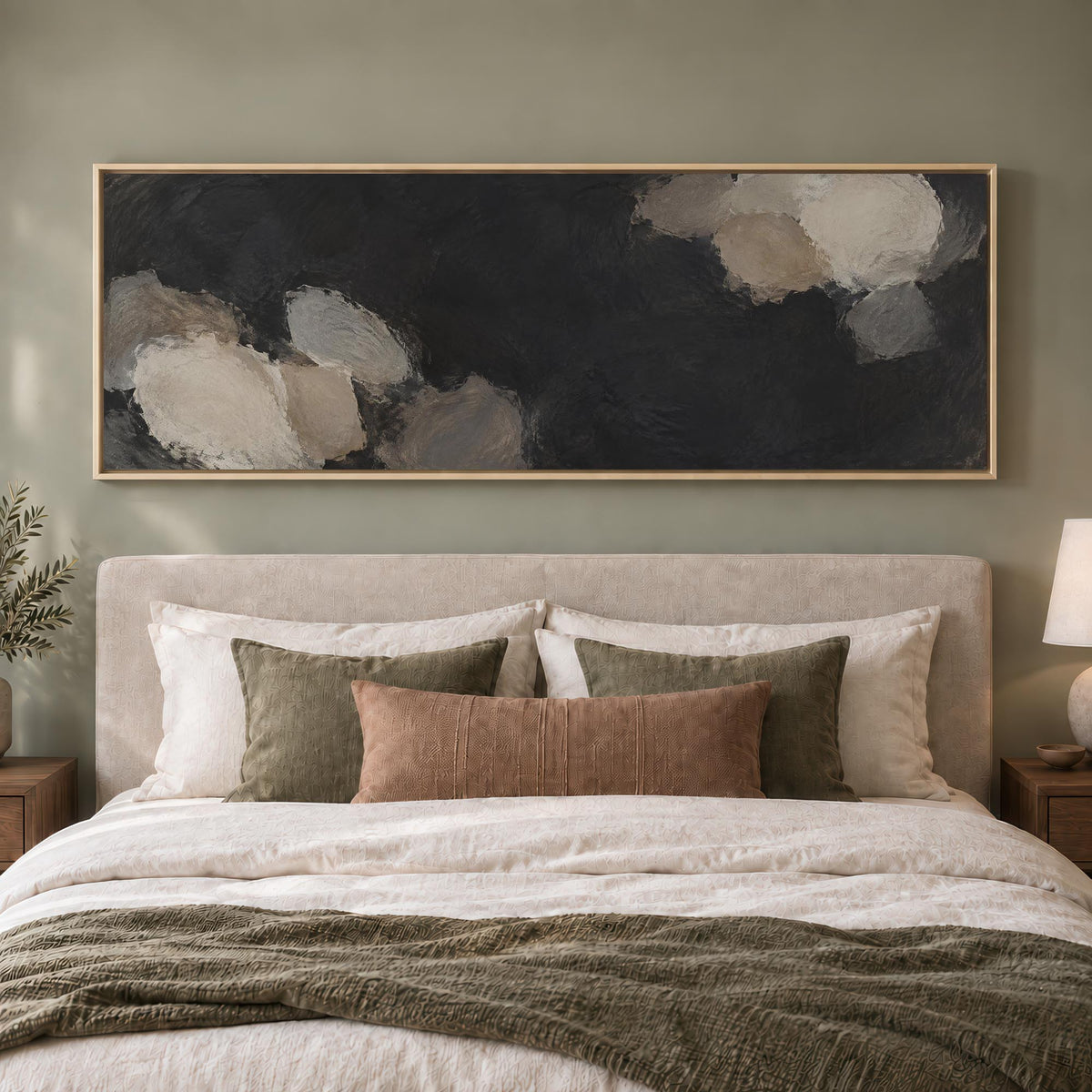 Midnight Chalk Canvas Print Wall Art - Melrose Editions
