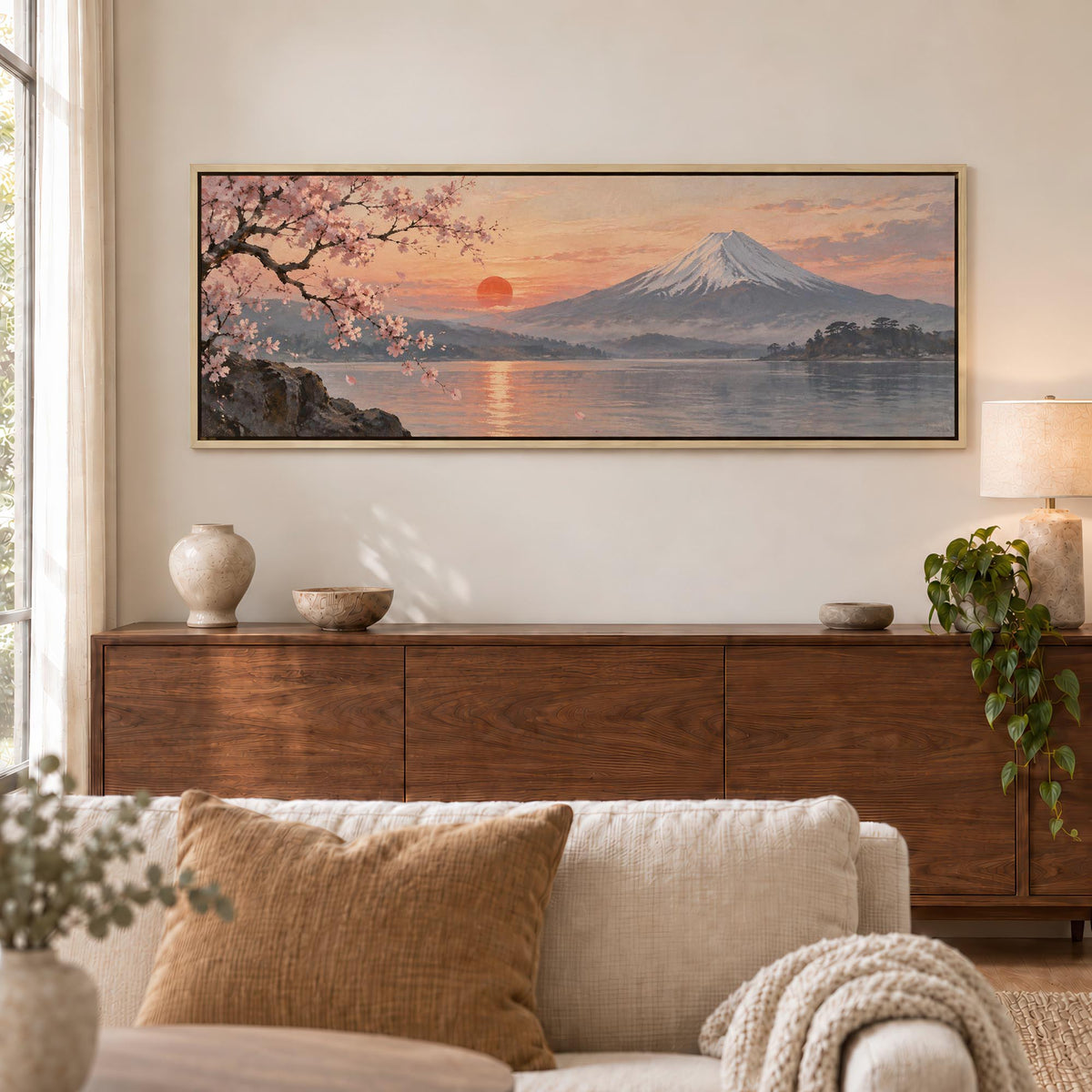 Mountain Blossom Canvas Print Wall Art - Melrose Editions