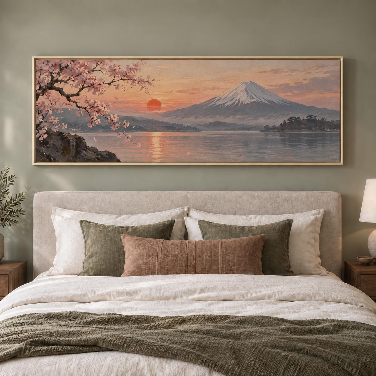 Mountain Blossom Canvas Print Wall Art - Melrose Editions