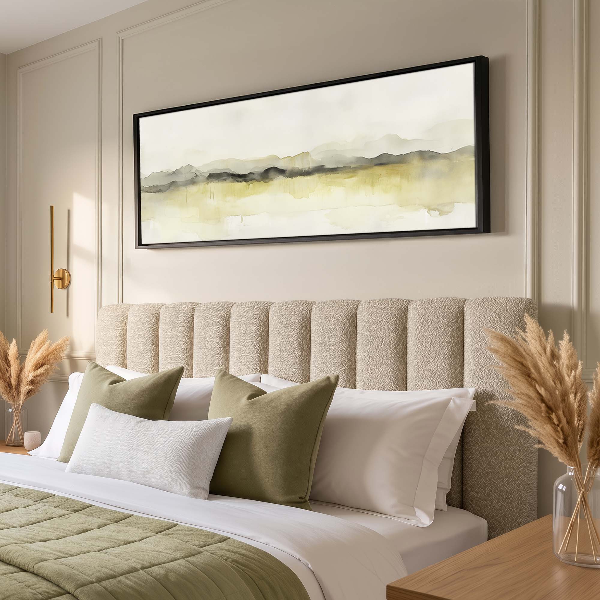 Olive Mountain Canvas Print Wall Art - Melrose Editions