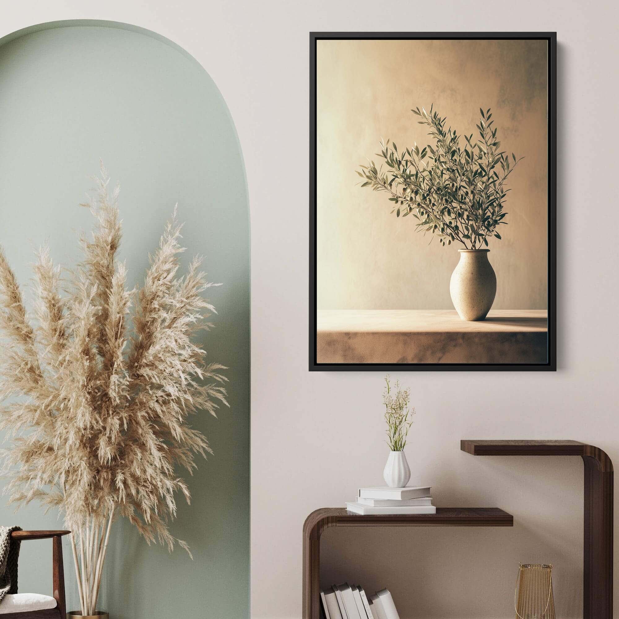 Olive Still Life No.6 Canvas Print Wall Art - Melrose Editions
