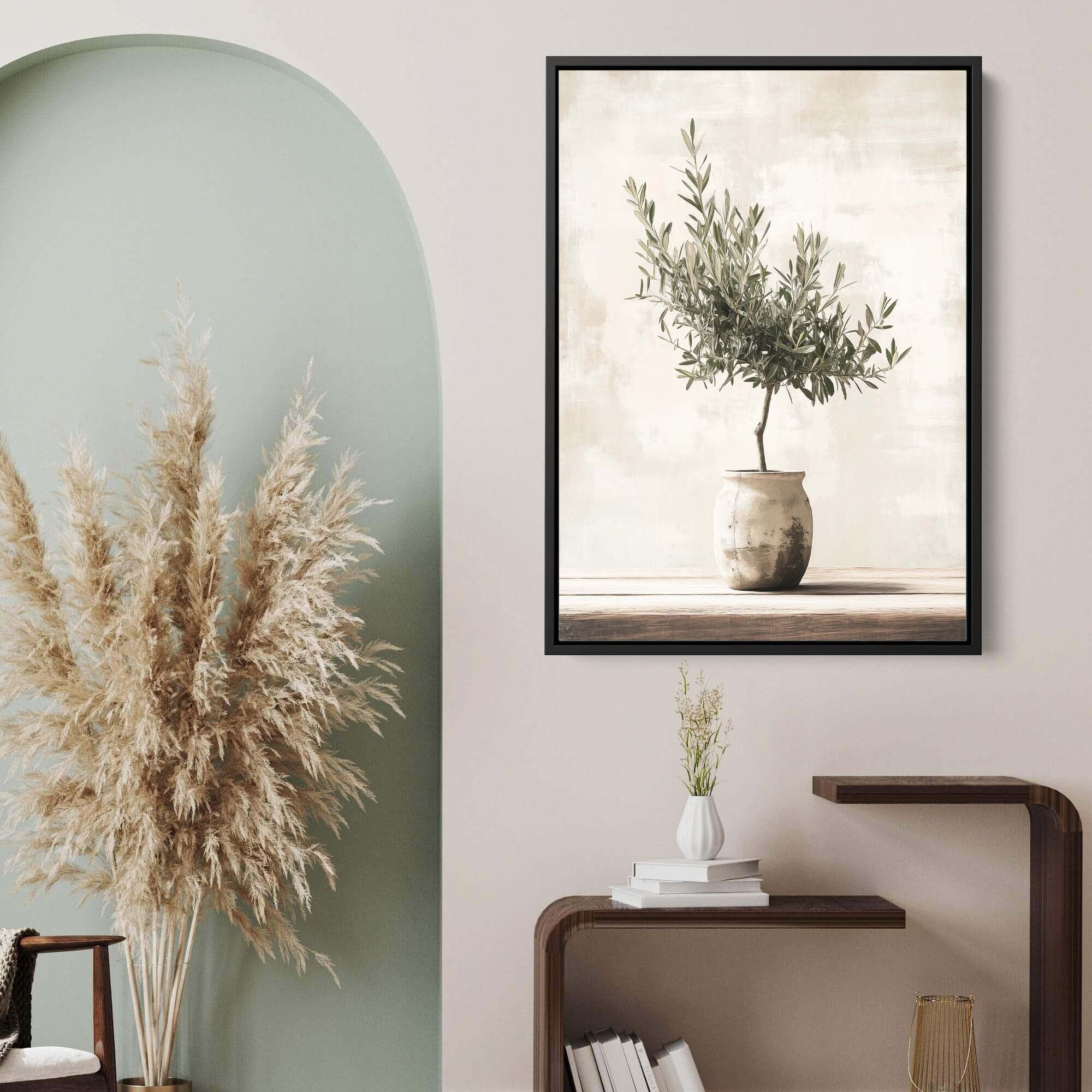 Olive Still Life No.8 Canvas Print Wall Art - Melrose Editions