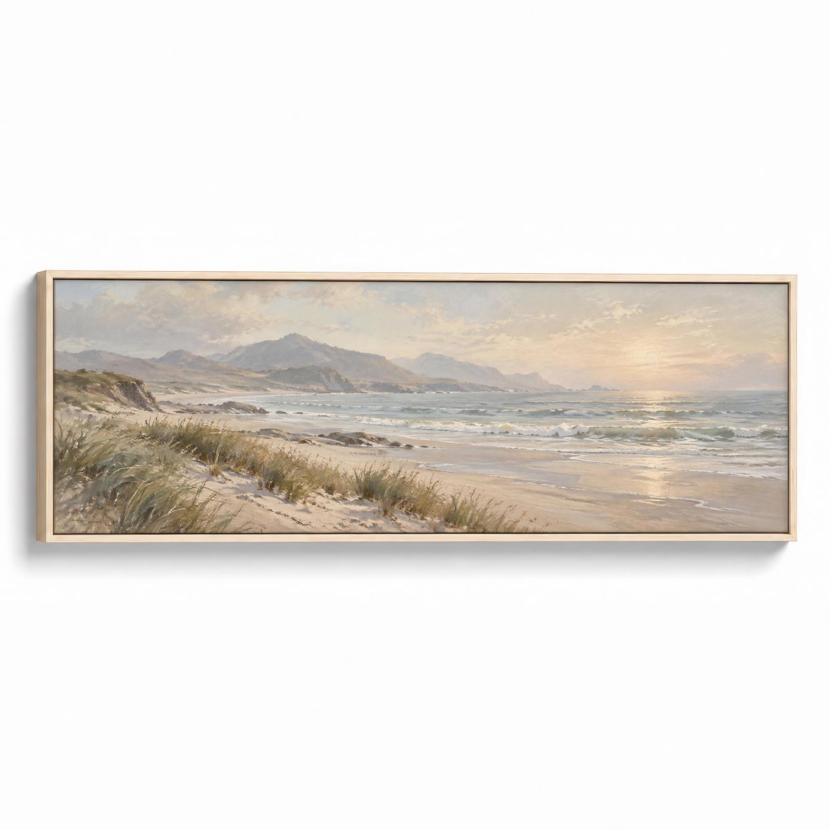 Open Coast Canvas Print Natural Wall Art - Melrose Editions