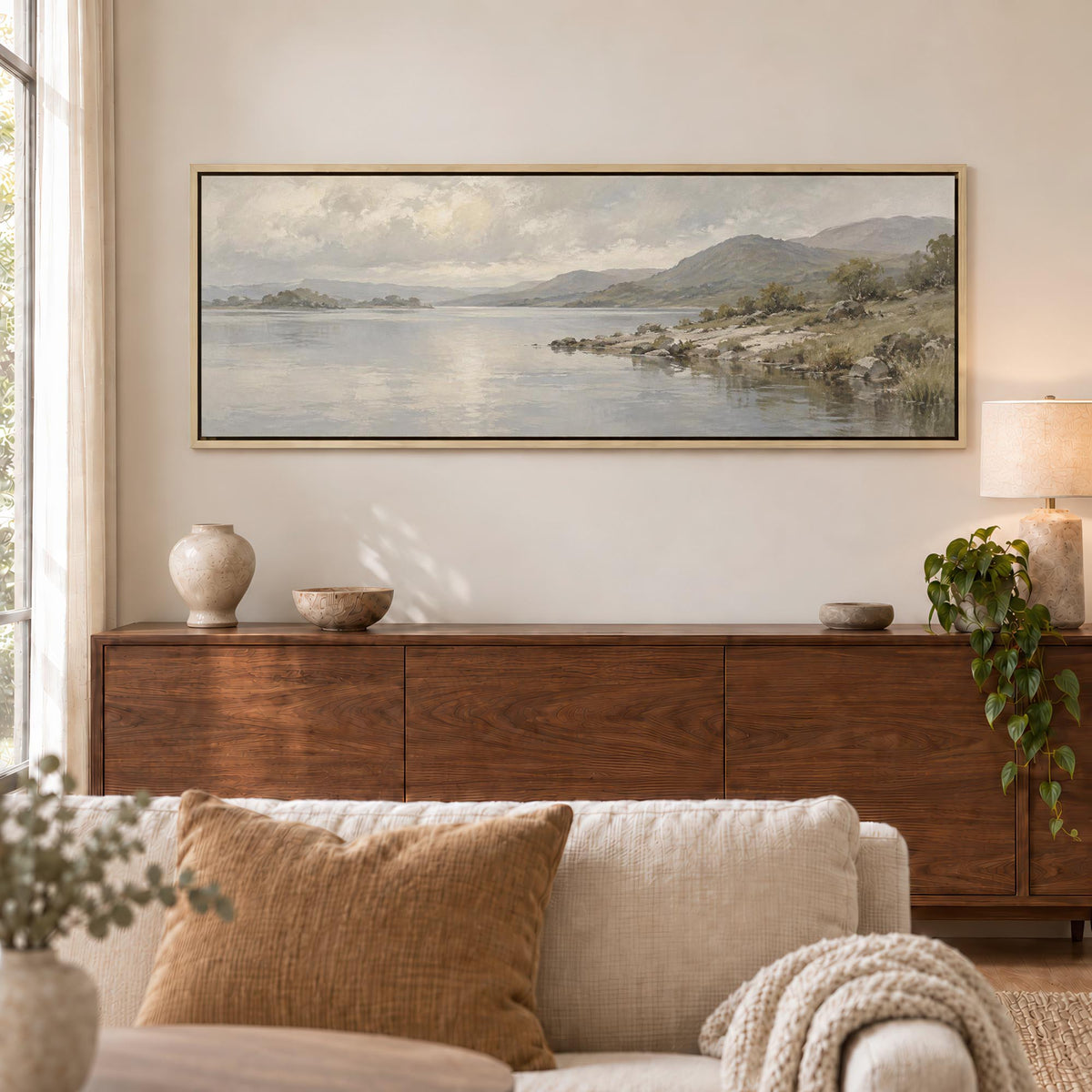Quiet Shore Canvas Print Wall Art - Melrose Editions