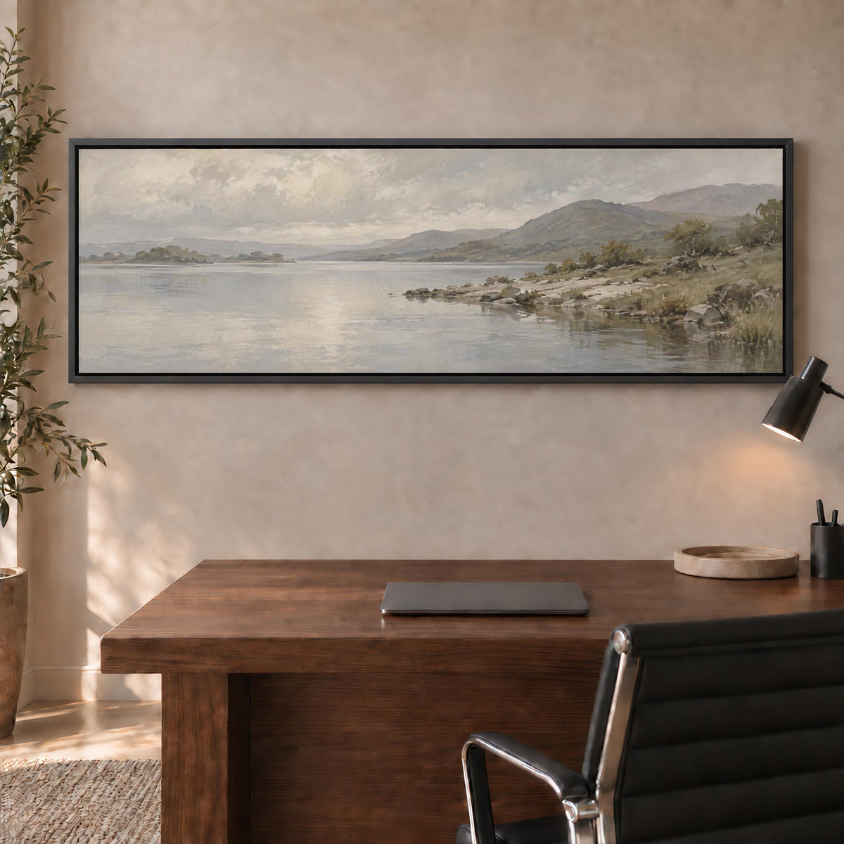 Quiet Shore Canvas Print Wall Art - Melrose Editions