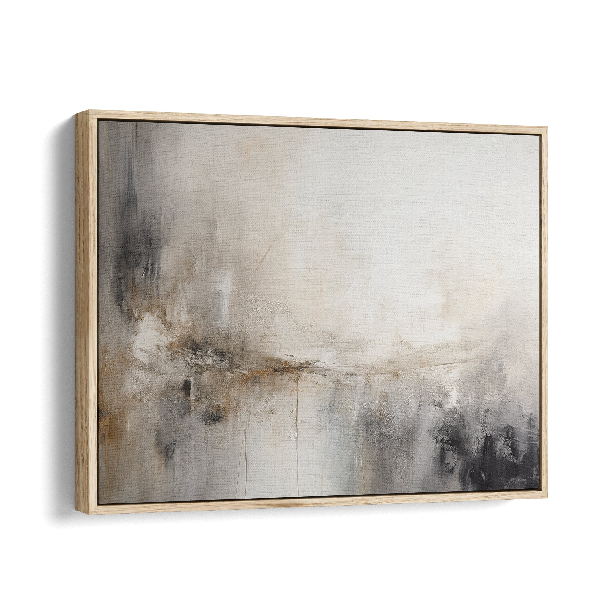 Shadowlight Framed Canvas Natural Wall Art - Melrose Editions