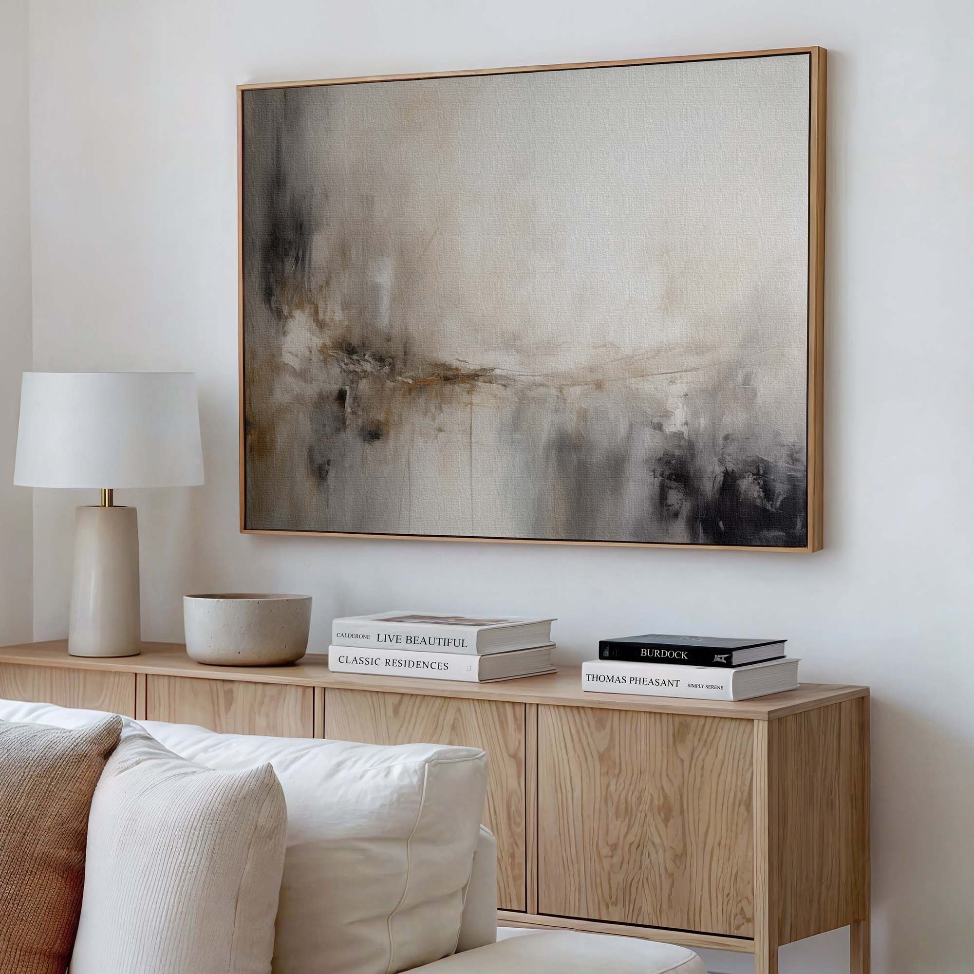 Shadowlight Framed Canvas Wall Art - Melrose Editions