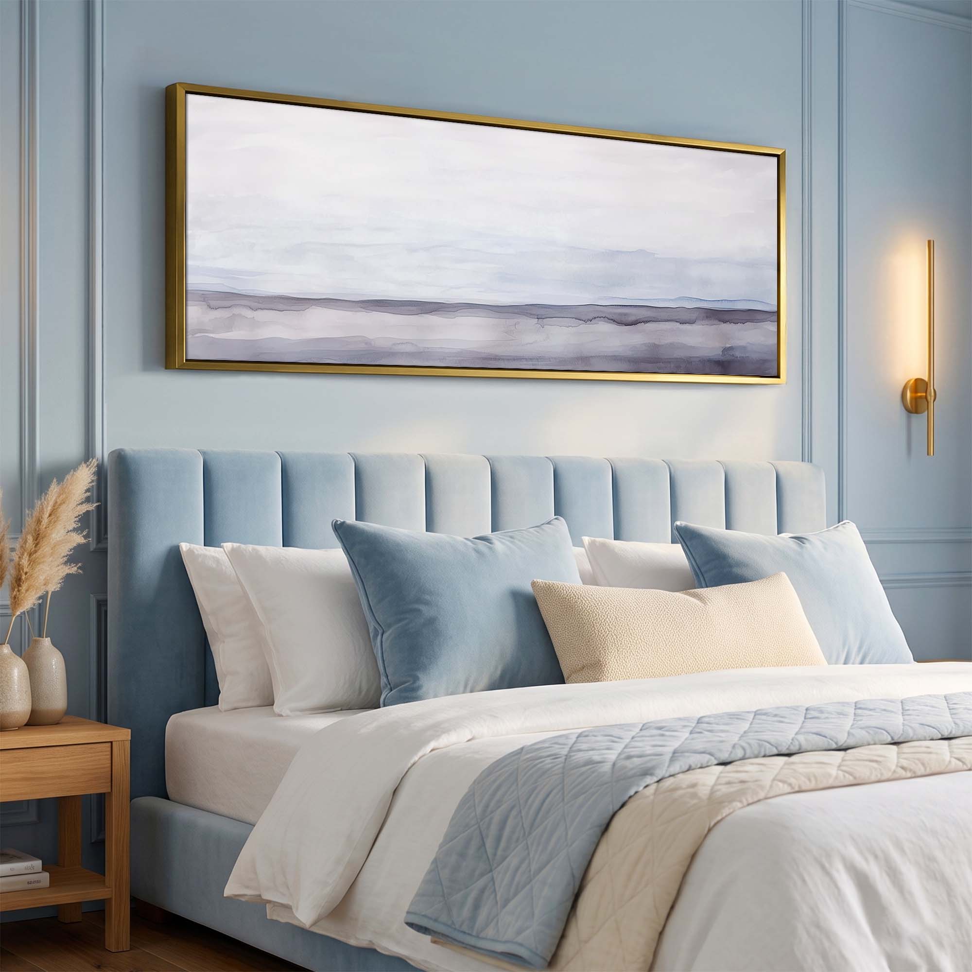 Slate Horizon Canvas Print Wall Art - Melrose Editions