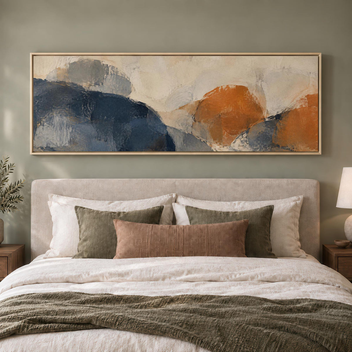 Soft Geometry Canvas Print Wall Art - Melrose Editions