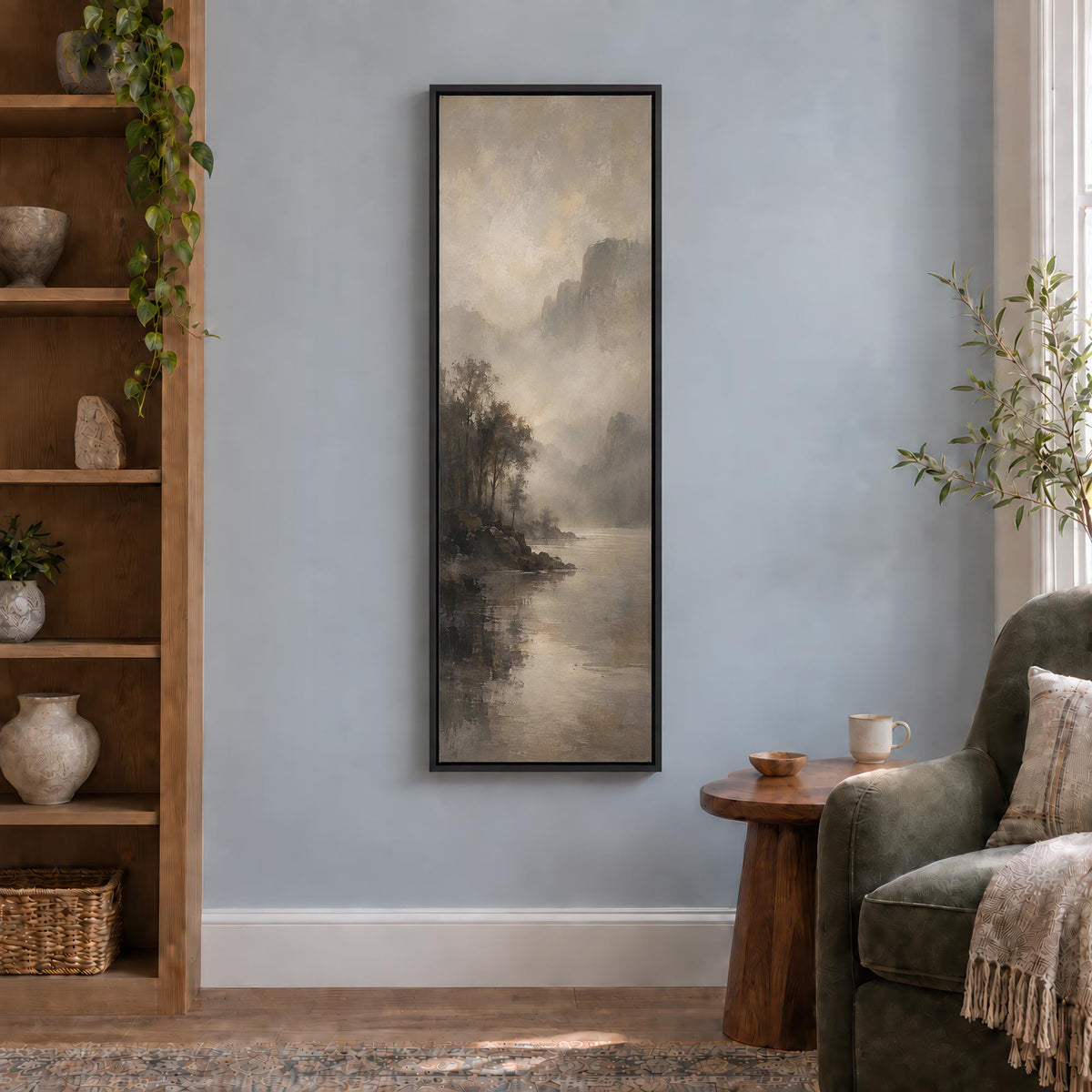 Umber Mist Canvas Print Wall Art - Melrose Editions