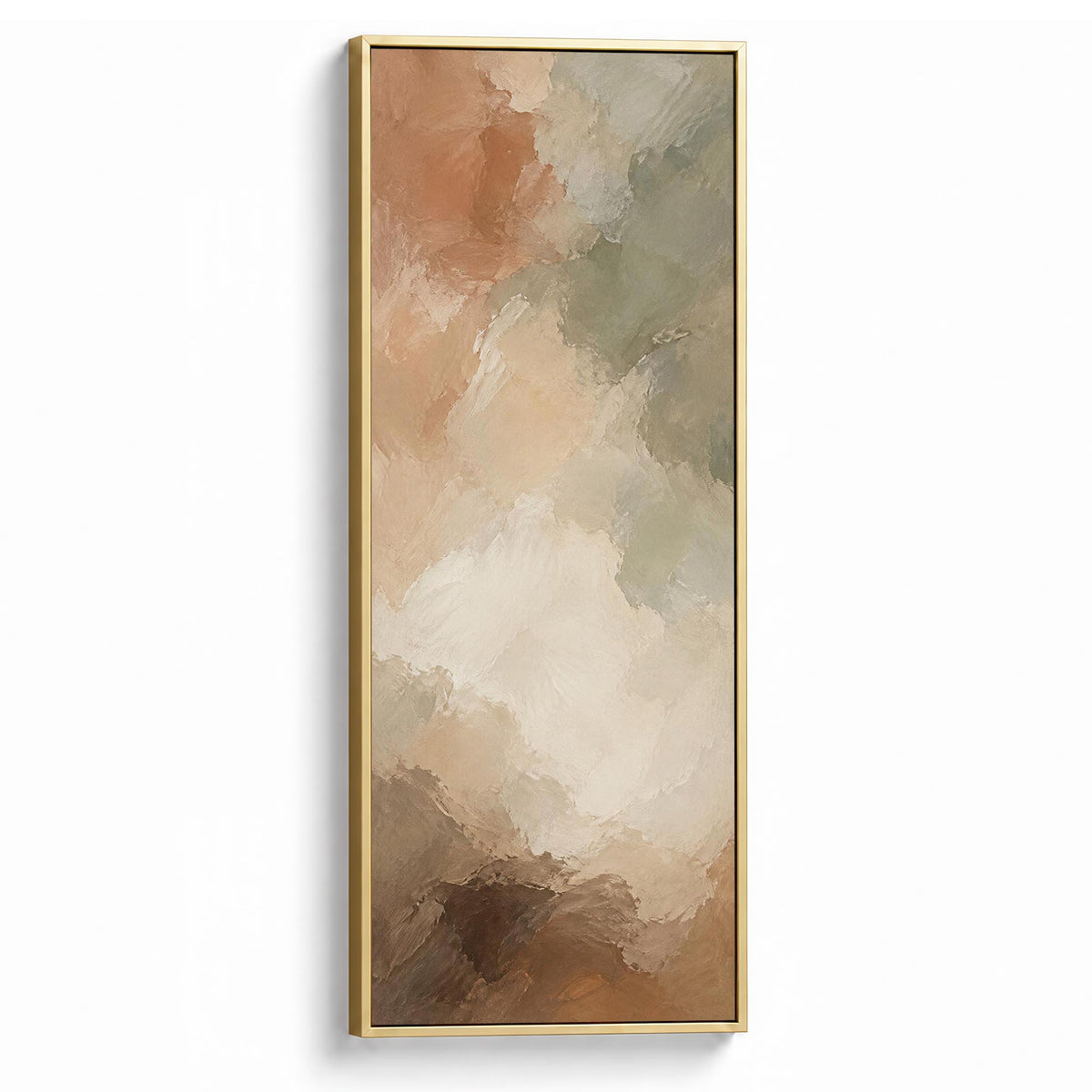 Warm Earth Canvas Print Gold Wall Art - Melrose Editions