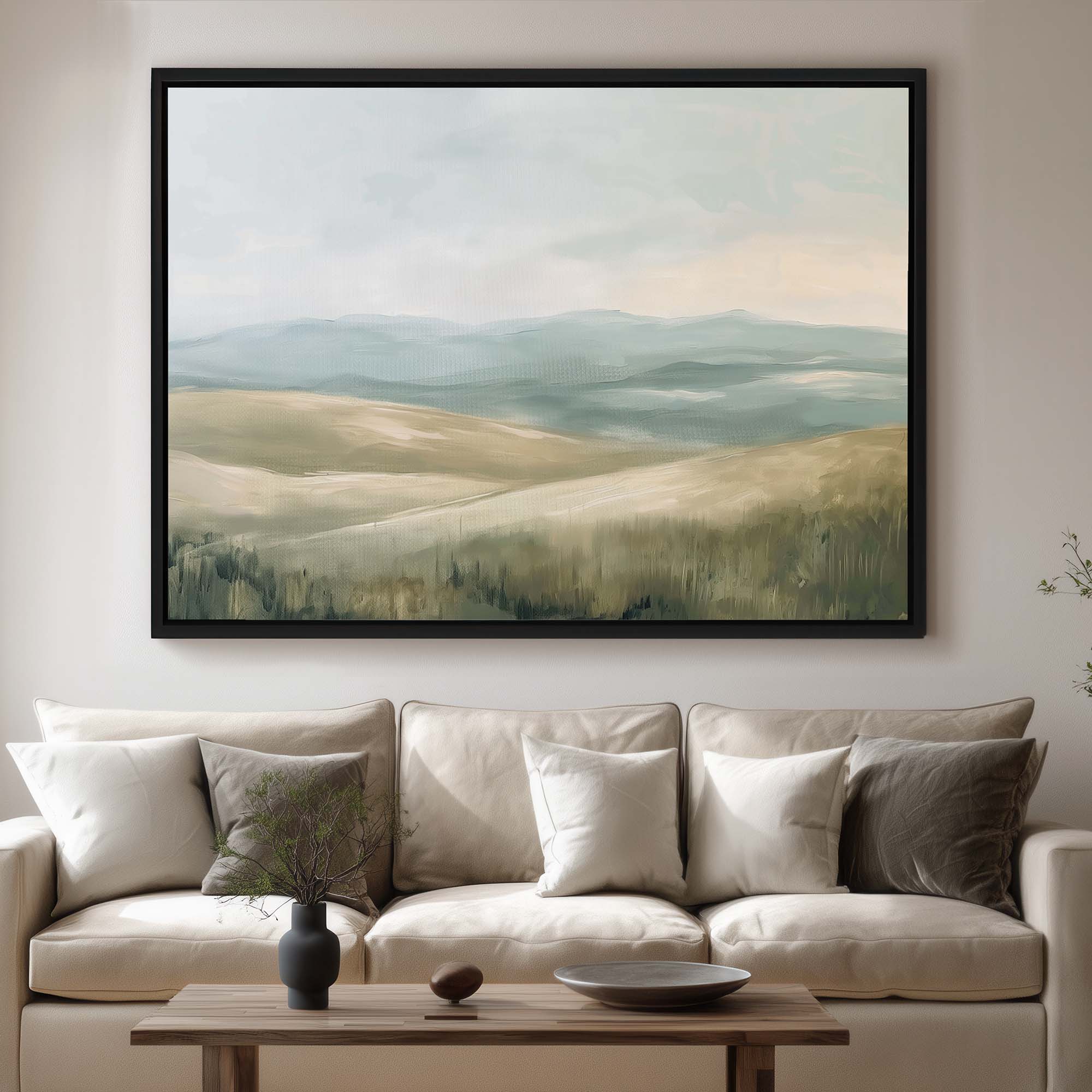 Whispering Hills Framed Canvas Wall Art - Melrose Editions