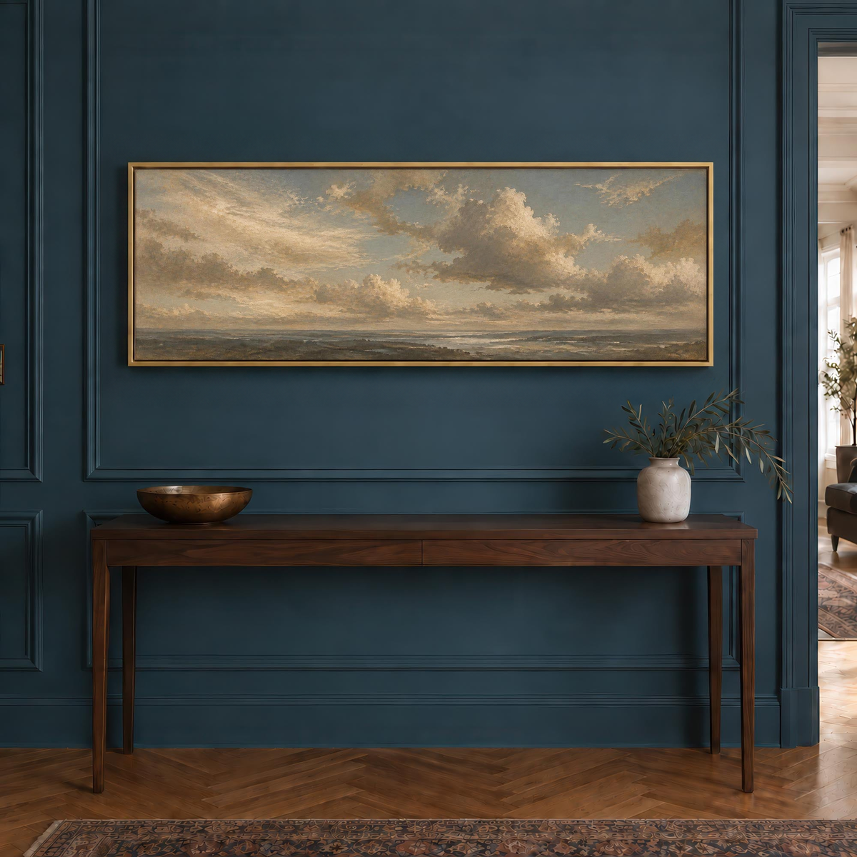 Cloud Study Canvas Print Wall Art - Melrose Editions