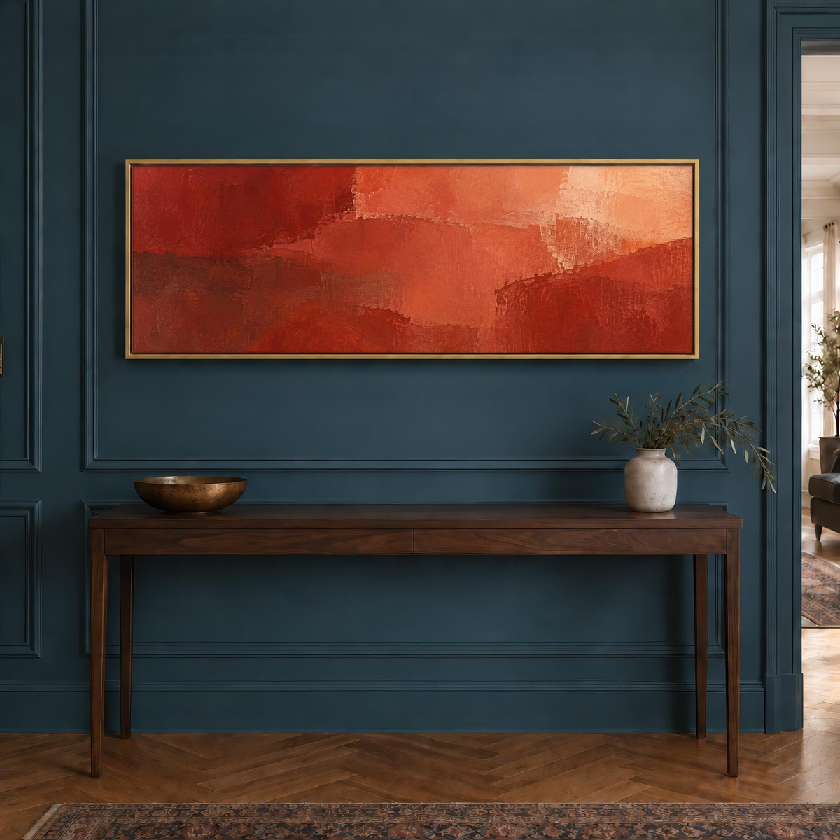 Ember Fields Canvas Print Wall Art - Melrose Editions