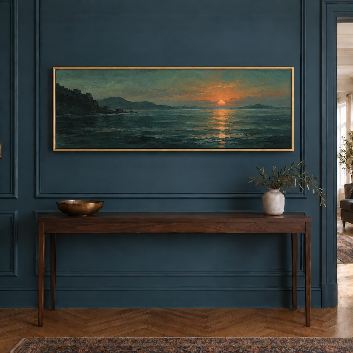 Evening Tide Canvas Print Wall Art - Melrose Editions