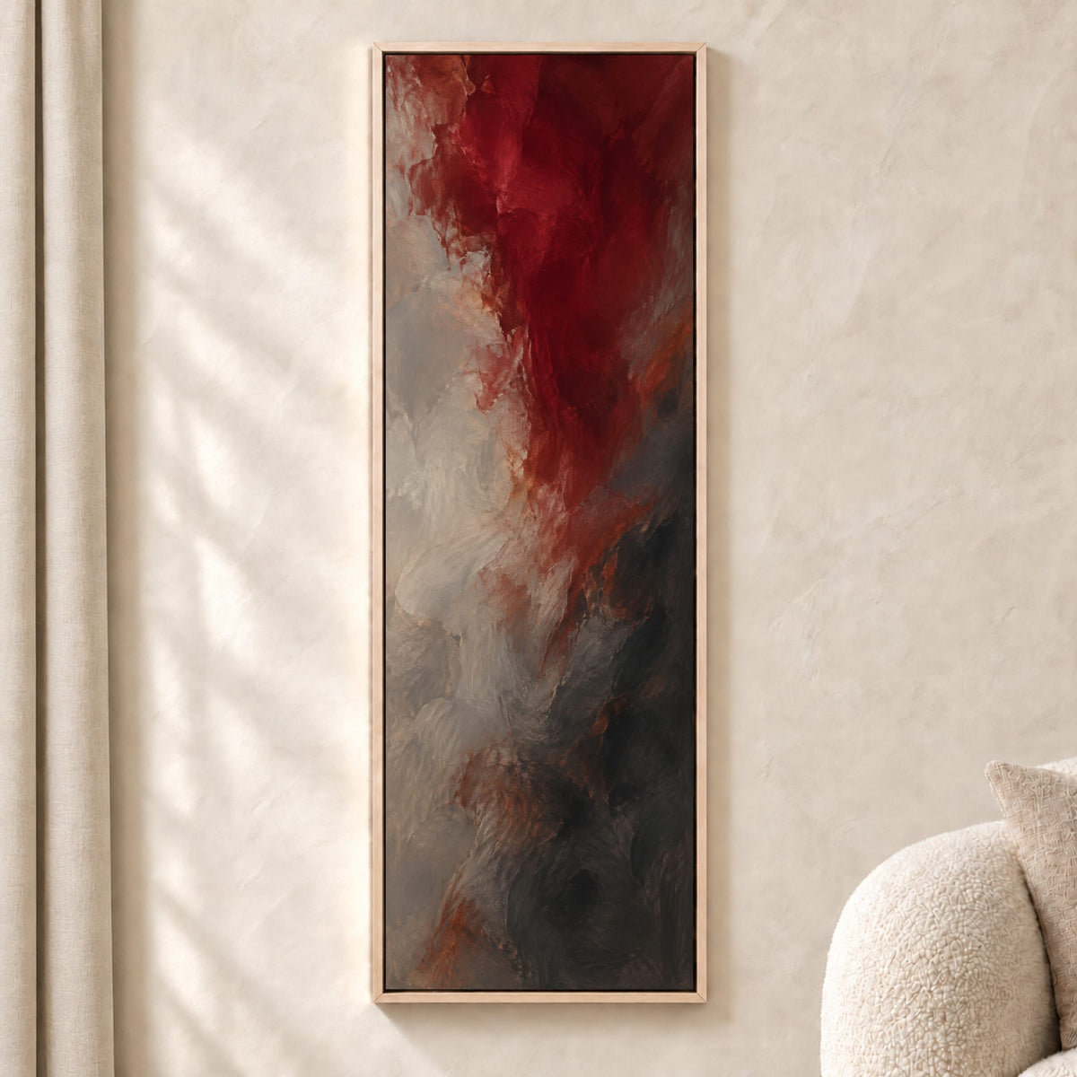 Garnet Shadows Canvas Print Wall Art - Melrose Editions