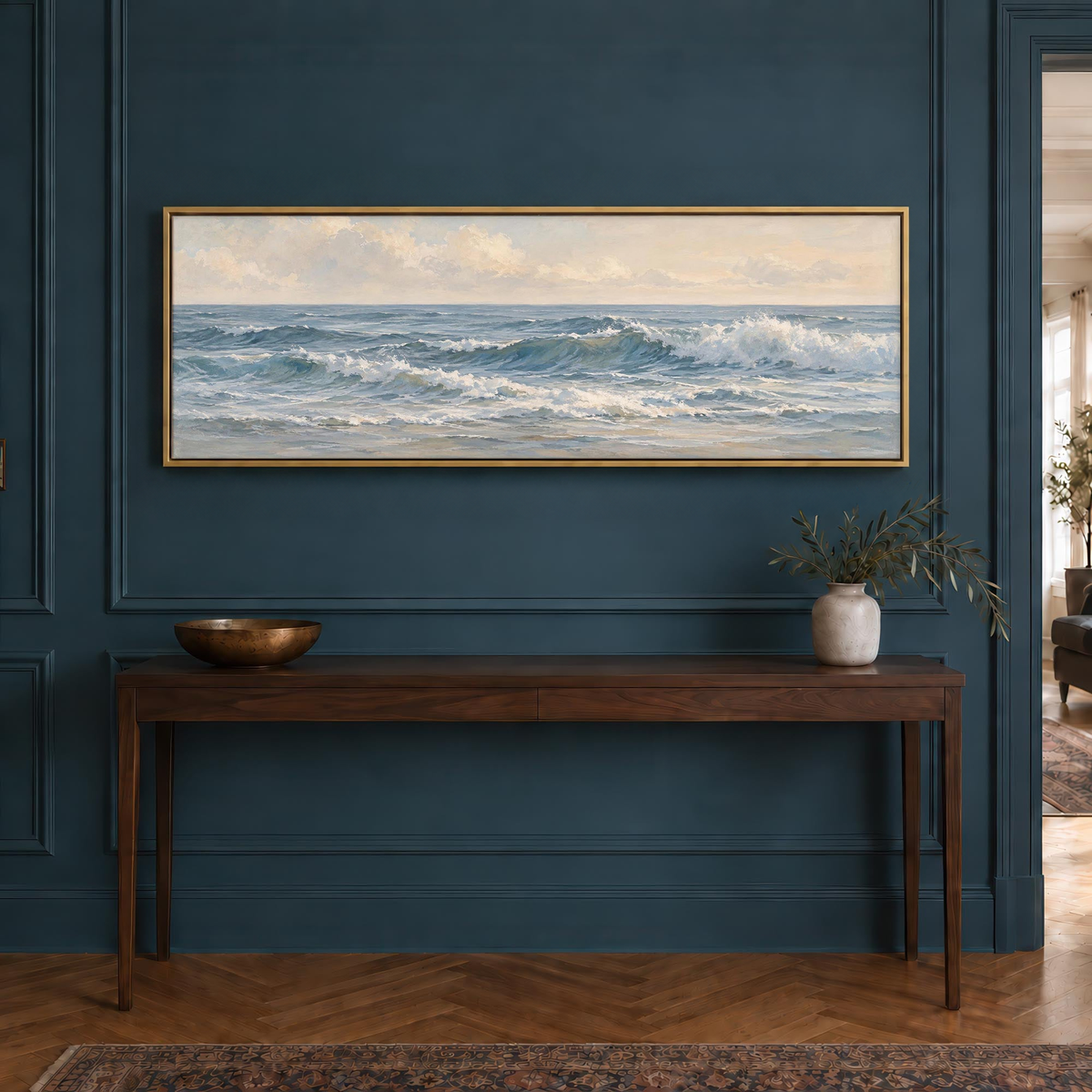 Gentle Swell Canvas Print Wall Art - Melrose Editions