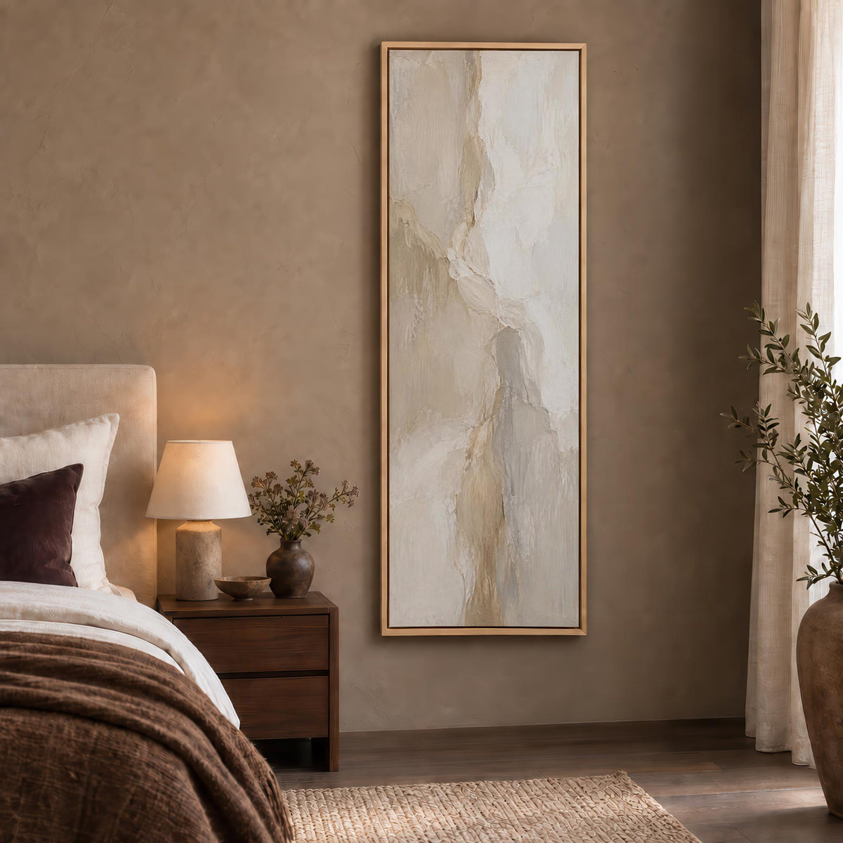 Ivory Forms Canvas Print Wall Art - Melrose Editions