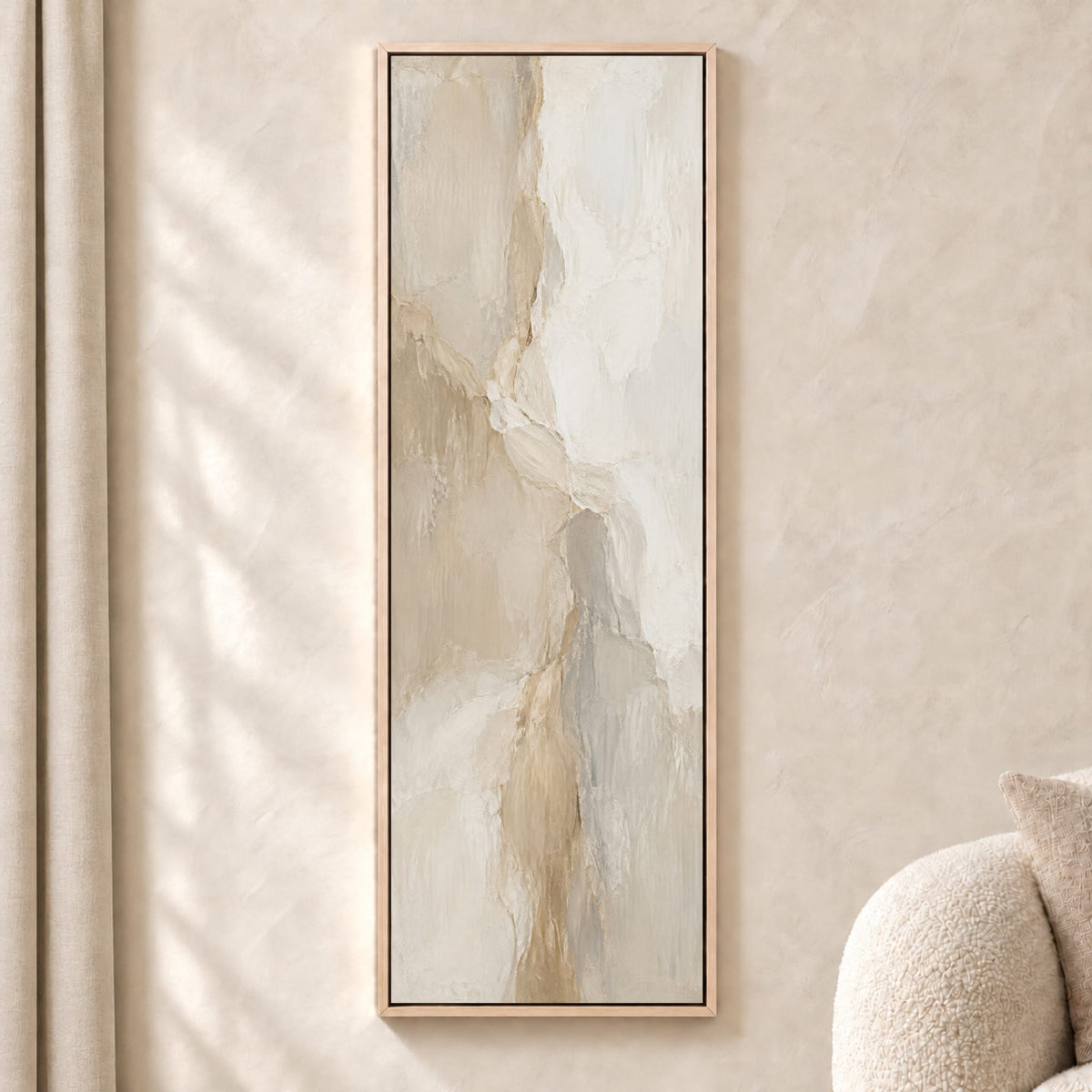 Ivory Forms Canvas Print Wall Art - Melrose Editions