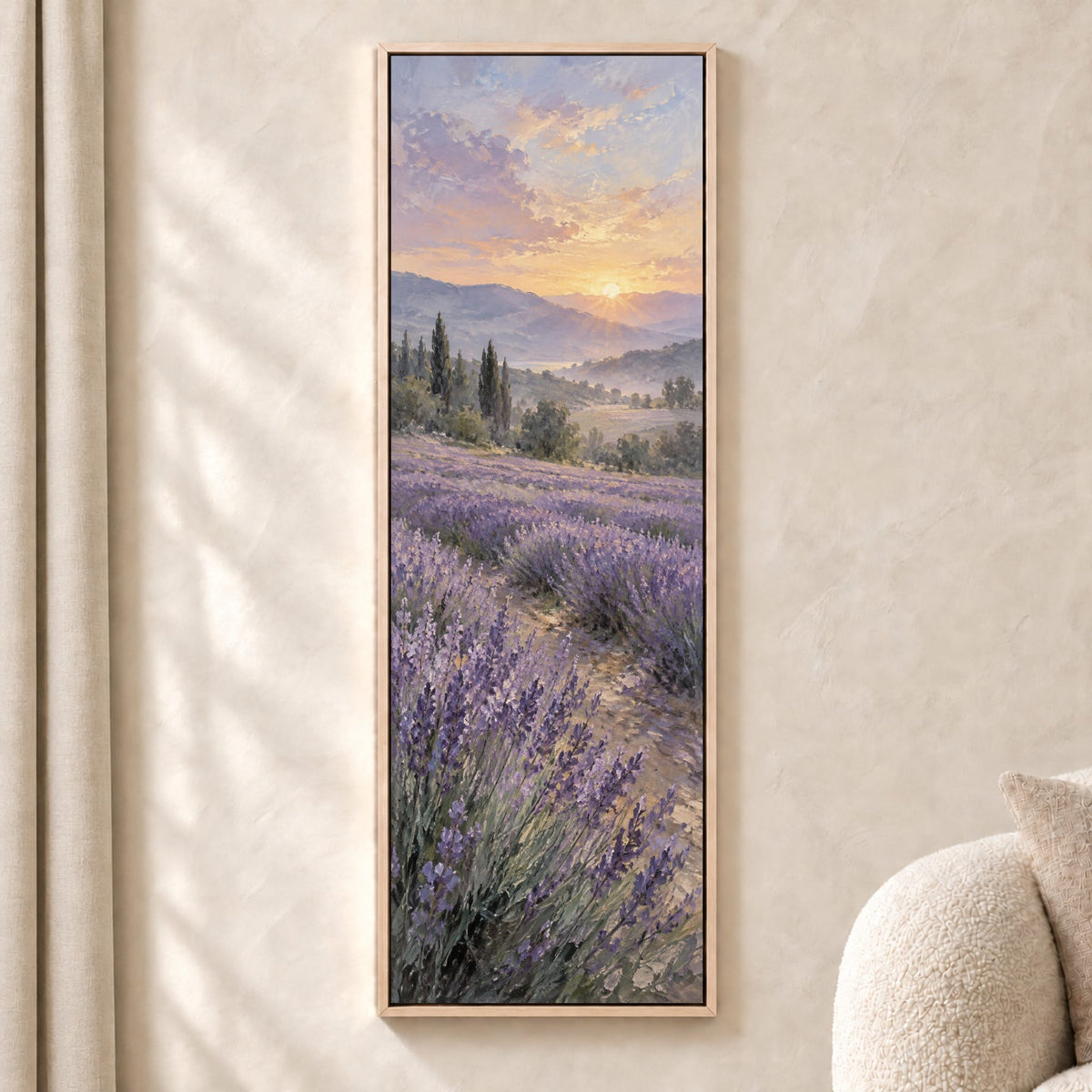 Lavender Fields Canvas Print Wall Art - Melrose Editions