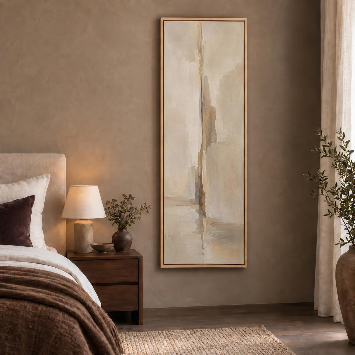 Linen Reverie Canvas Print Wall Art - Melrose Editions