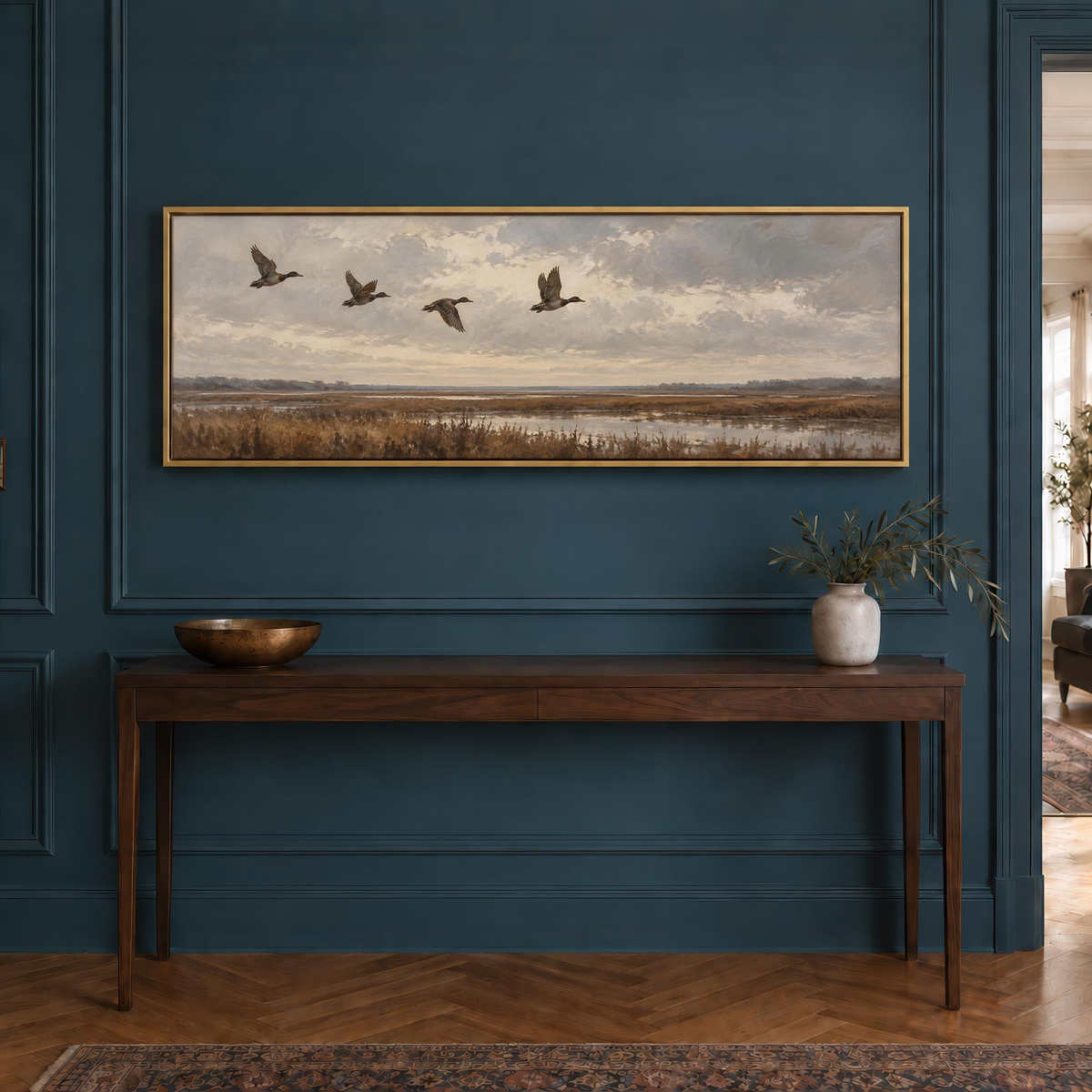 Marsh Flight Canvas Print Wall Art - Melrose Editions