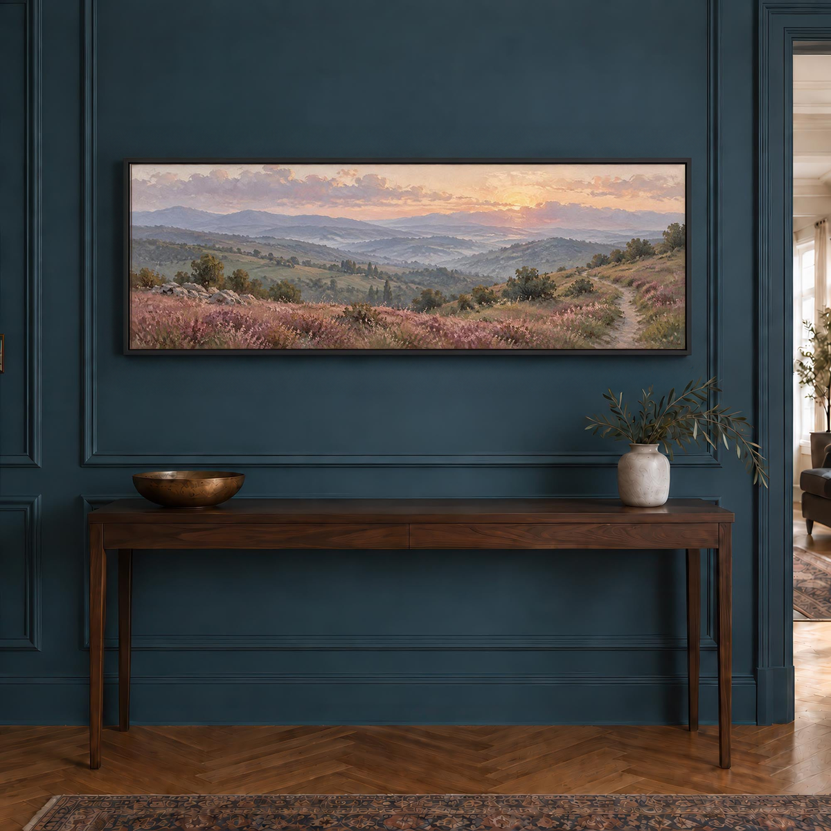 Morning Colour Canvas Print Wall Art - Melrose Editions