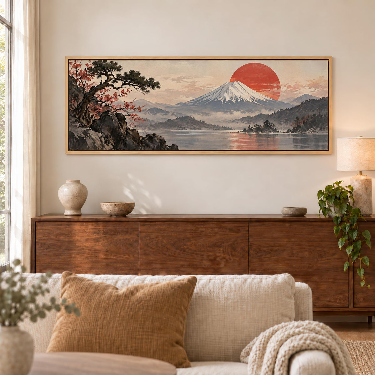 Mountain Dusk Canvas Print Wall Art - Melrose Editions