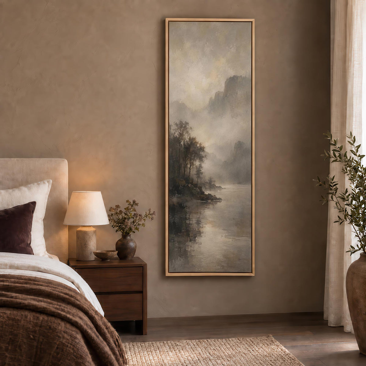 Umber Mist Canvas Print Wall Art - Melrose Editions