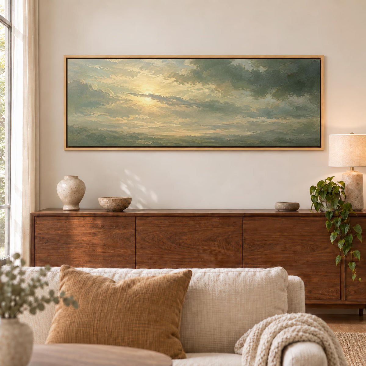 Verdant Light Canvas Print Wall Art - Melrose Editions